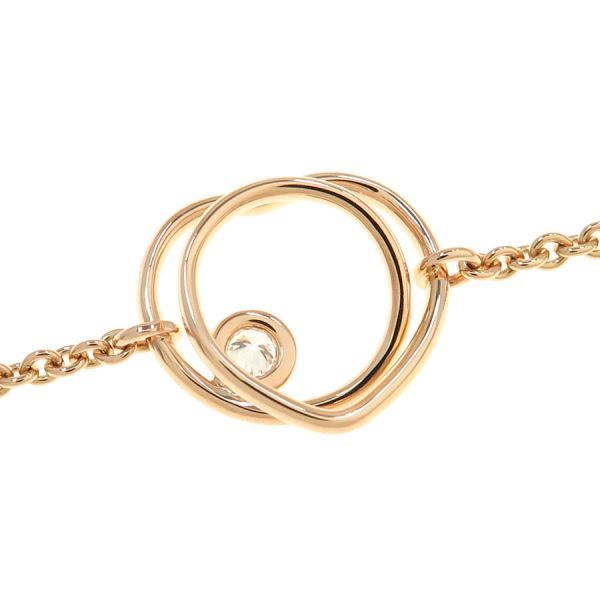 Hermes Vertige Coeur Bracelet / Diamond 1P [none Fee Gift [grade A