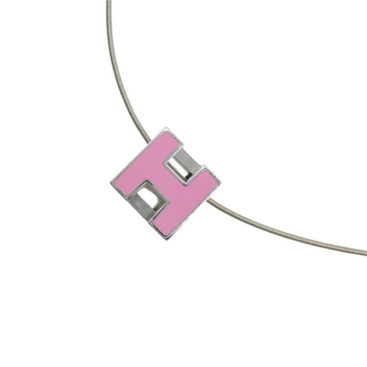 Hermes Caged Ash H Cube Necklace