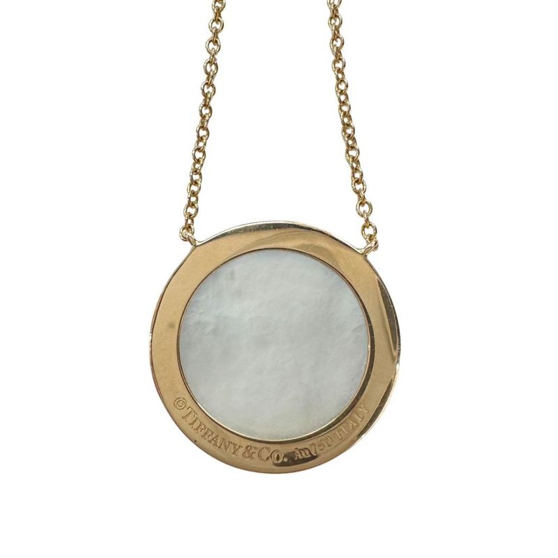 Tiffany & Co Mother of Pearl Diamond Necklace