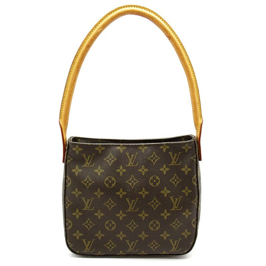 Louis Vuitton Looping MM M51146 Monogram Women's Shoulder Bag Brown Excellent