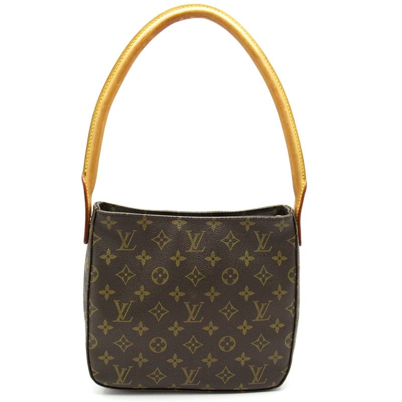 Louis Vuitton Looping MM M51146 Monogram Women's Shoulder Bag Brown Excellent