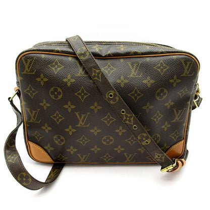 Louis Vuitton Nair M45244 Monogram Women's Shoulder Bag Brown Excellent