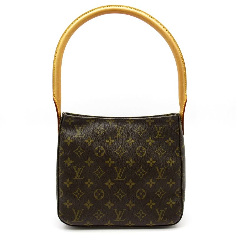 Louis Vuitton Looping MM M51146 Monogram Women's Shoulder Bag Brown Excellent
