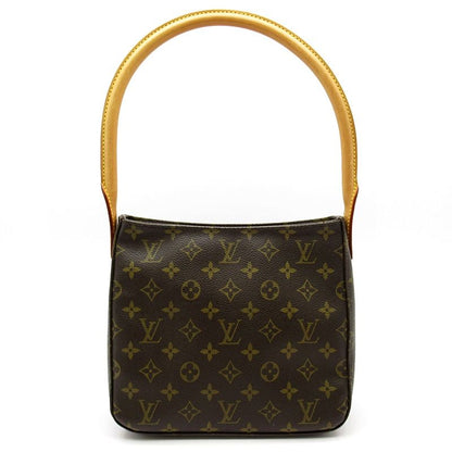 Louis Vuitton Looping MM M51146 Monogram Women's Shoulder Bag Brown Excellent