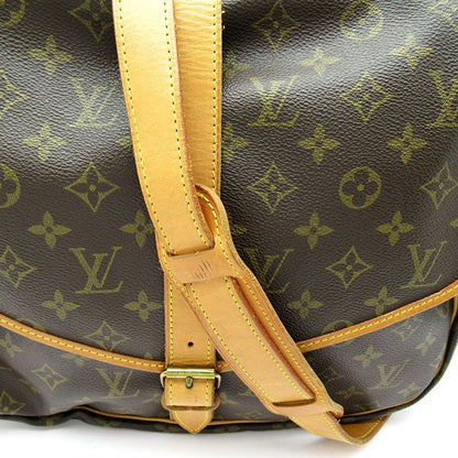 Louis Vuitton Someur 35 M42254 Monogram Women's Shoulder Bag Brown Excellent