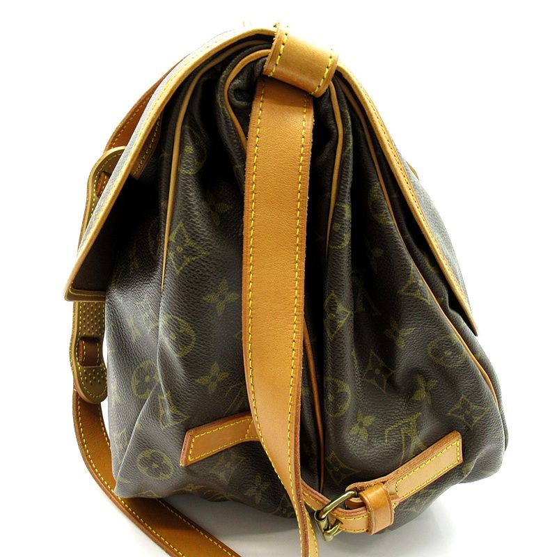 Louis Vuitton Someur 35 M42254 Monogram Women's Shoulder Bag Brown Excellent