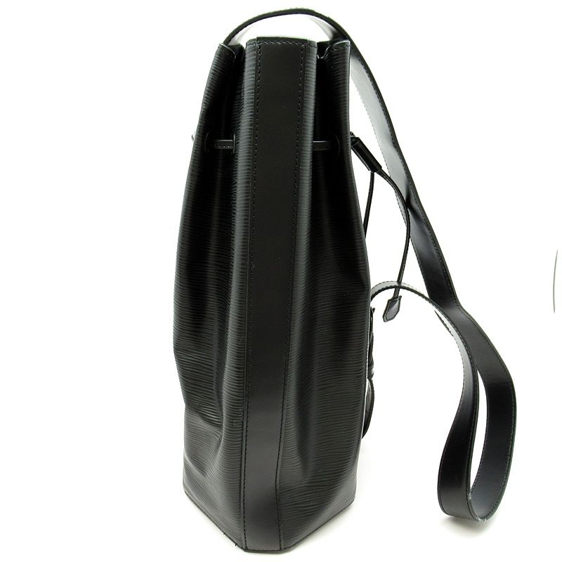 Louis Vuitton Sac a Dos M80153 Epi Women's Shoulder Bag Noir Black Excellent