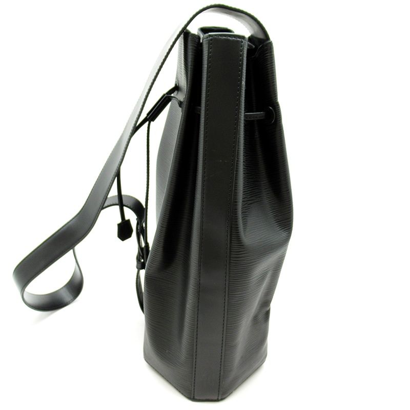 Louis Vuitton Sac a Dos M80153 Epi Women's Shoulder Bag Noir Black Excellent