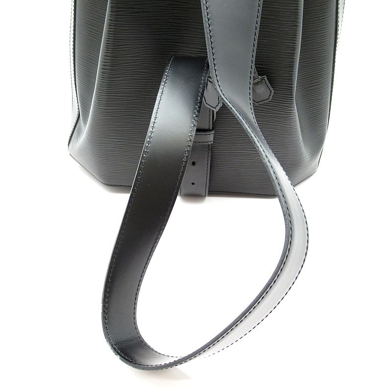 Louis Vuitton Sac a Dos M80153 Epi Women's Shoulder Bag Noir Black Excellent