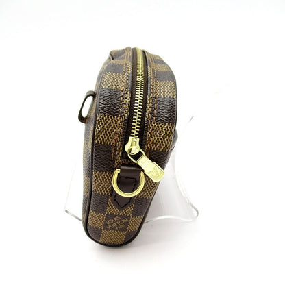 Louis Vuitton Pochette Ipanema N51296 Damier Women's Shoulder Bag Brown