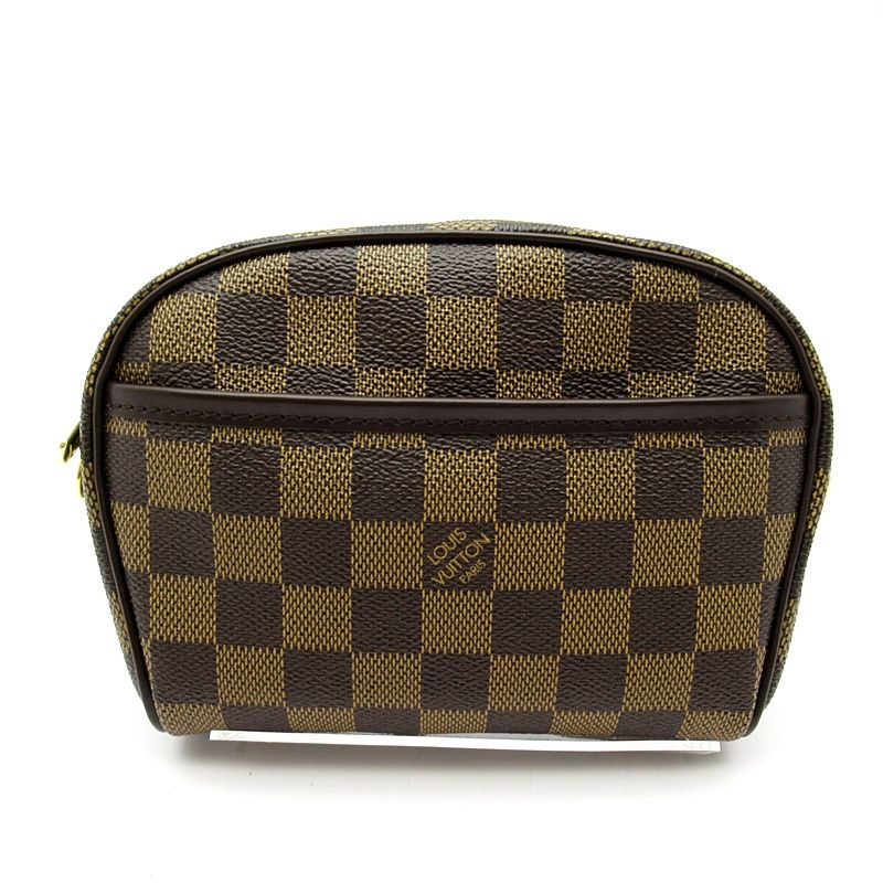 Louis Vuitton Pochette Ipanema N51296 Damier Women's Shoulder Bag Brown