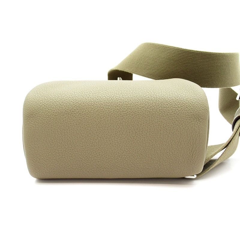 Hermes Kelly Akkad PM Togo Women's Shoulder Bag Etoupe Excellent Condition