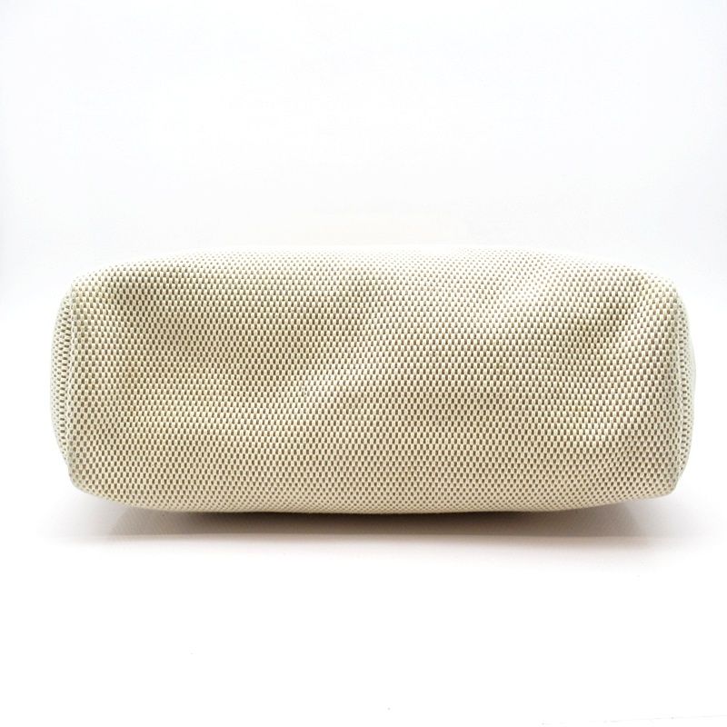 Hermes Herbag Her Bag MM Toile GM Calf Women's Backpack Daypack Natural