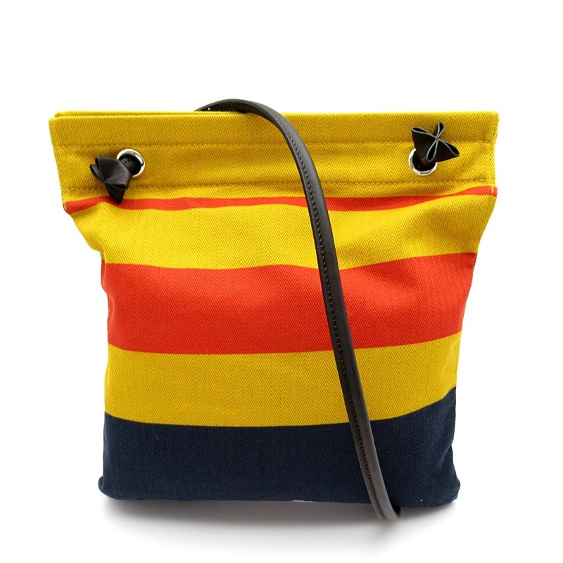 Hermes Sac Aline MM Twirl Chevron Swift Women's Tote Bag Lo Cabas le Excellent