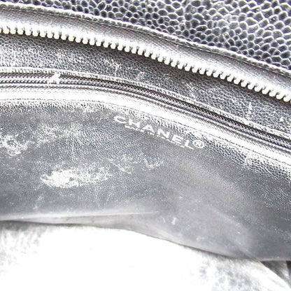 Chanel Reproduction Tote A01804 Caviar Skin Women's Tote Bag Black Excellent