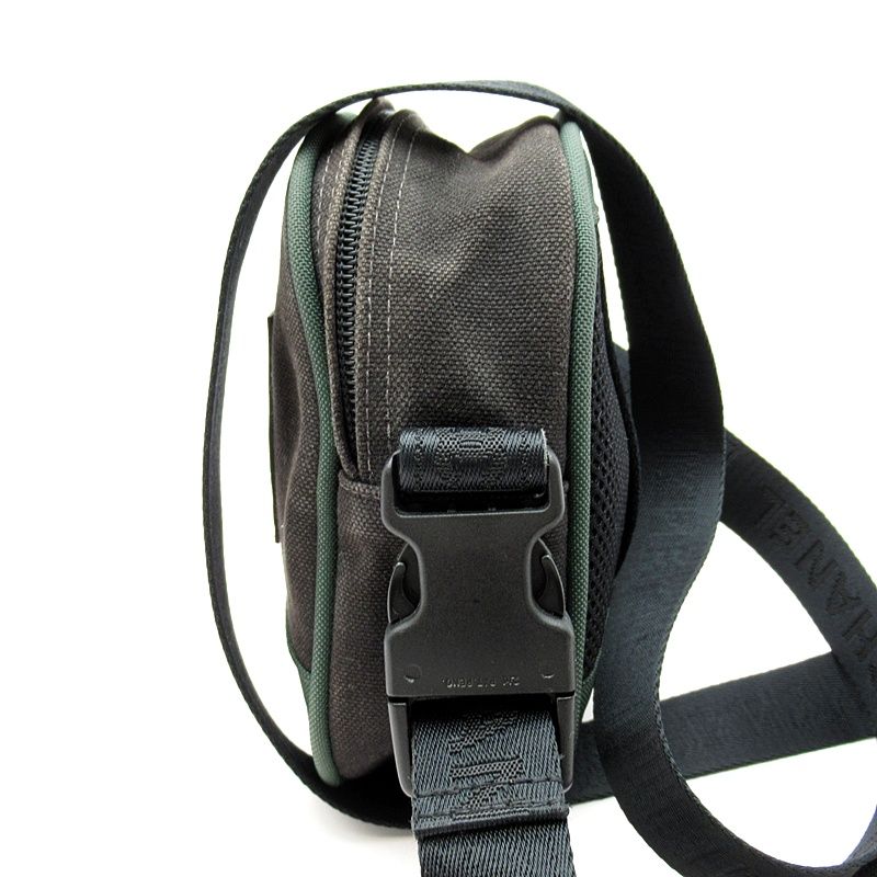 Chanel Sport Line Shoulder Bag A23300 Nylon Men's Shoulder Bag Black Excellent