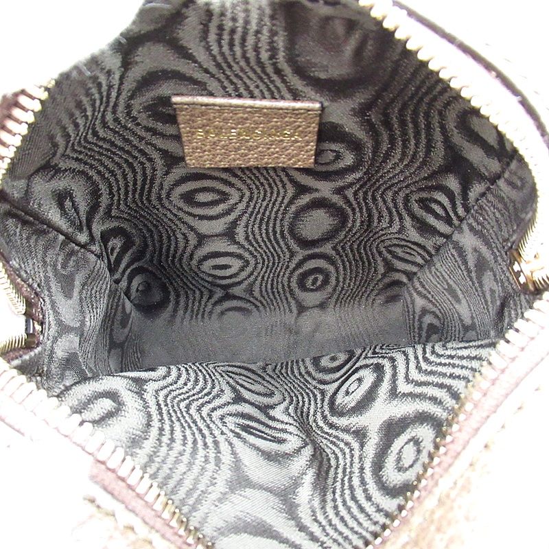 Gucci the Hacker Shoulder Bag Balenciaga 680129 Canvas Leather Women's Shoulder