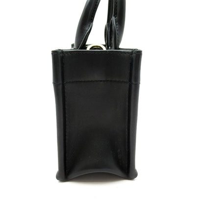 Dior Book Tote Mini Macrocanage S55730whp Calfskin Ladies Handbag Black