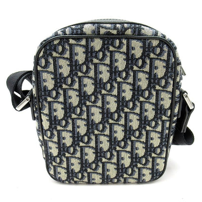 Dior Oblique Jacquard Shoulder Bag 1espo200yky Canvas Women's Shoulder Bag Black