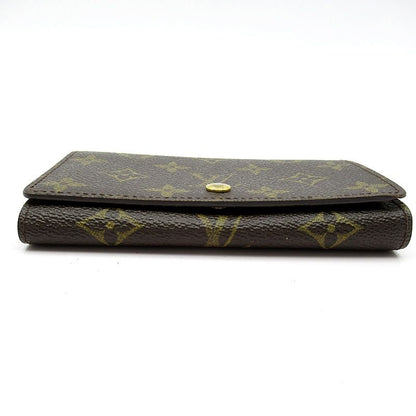 Louis Vuitton Portmonnaie Vieux Trésor M61730 Monogram Women's Brown