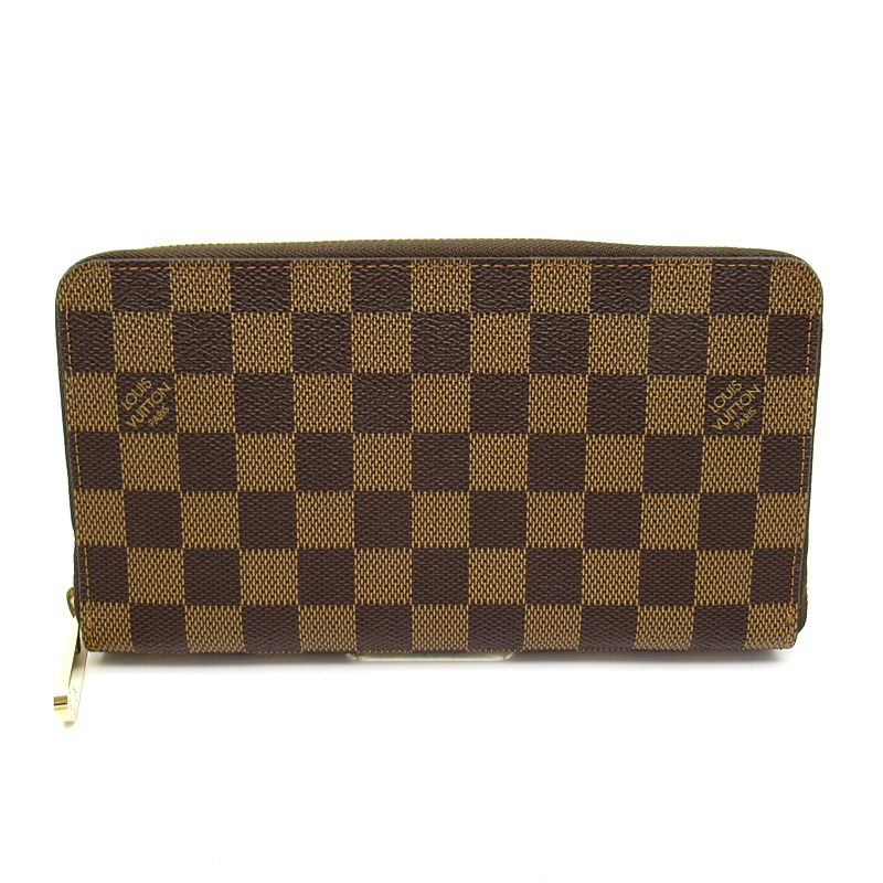 Louis Vuitton Zippy Organizer N60003 Damier Men's Brown