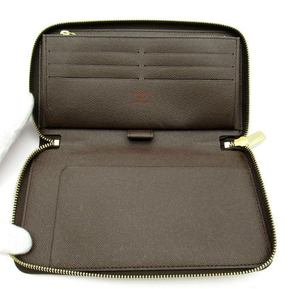 Louis Vuitton Zippy Organizer N60003 Damier Men's Brown