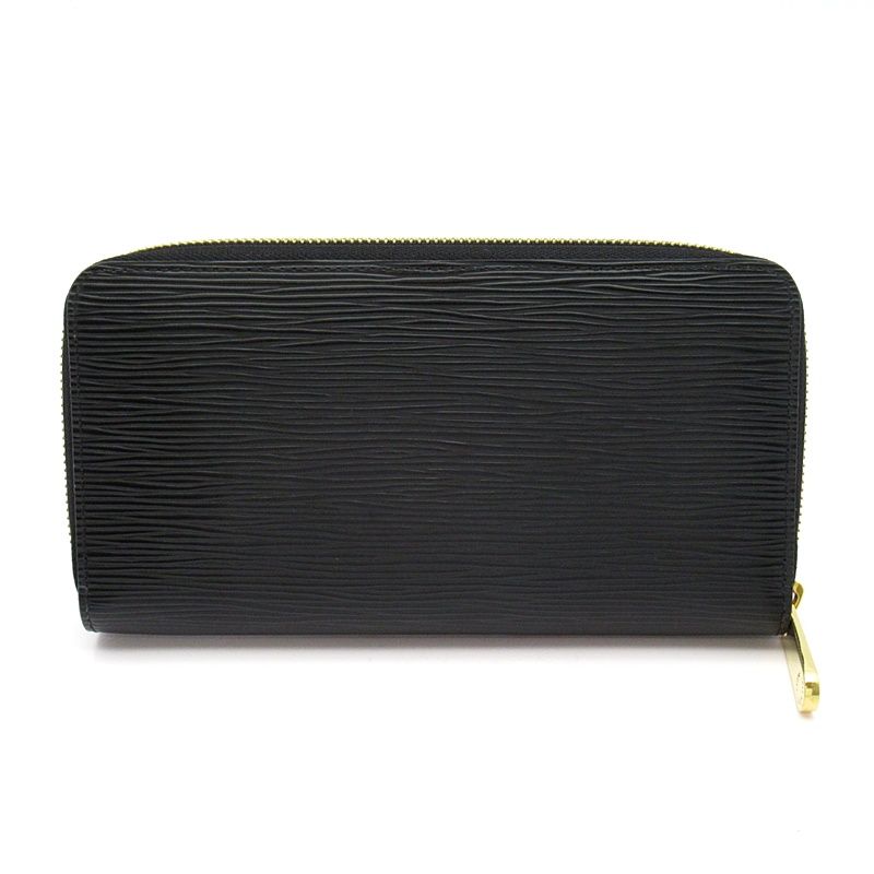 Louis Vuitton Zippy Wallet M83482 Epi Men's Noir Black