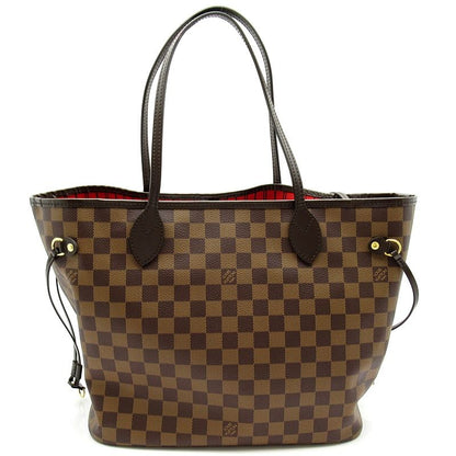 Louis Vuitton Neverfull MM N41358 Damier Women's Tote Bag Brown Excellent