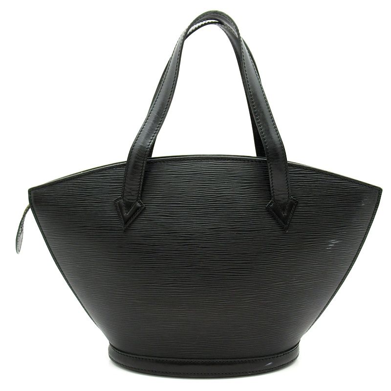 Louis Vuitton Saint-Jacques M52272 Epi Women's Tote Bag Noir Black Excellent