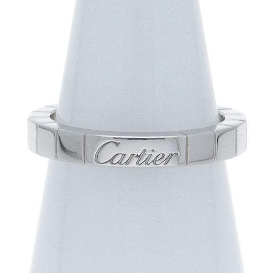 Cartier Lanier Ring B4045051(#11) 18k White Gold Ladies