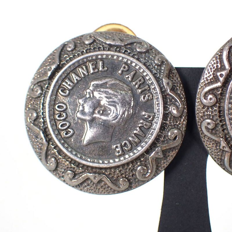 Chanel 925 Vintage 96A Earrings //j83-4