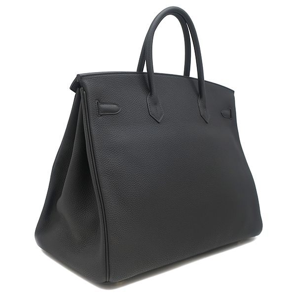 Hermes Handbag Birkin 40 Togo Black Gold Hardware Black Hardware Black Y