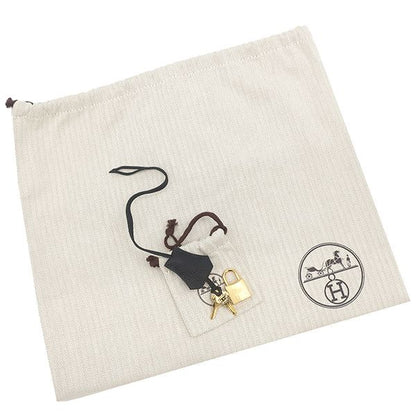 Hermes Handbag Birkin 40 Togo Black Gold Hardware Black Hardware Black Y