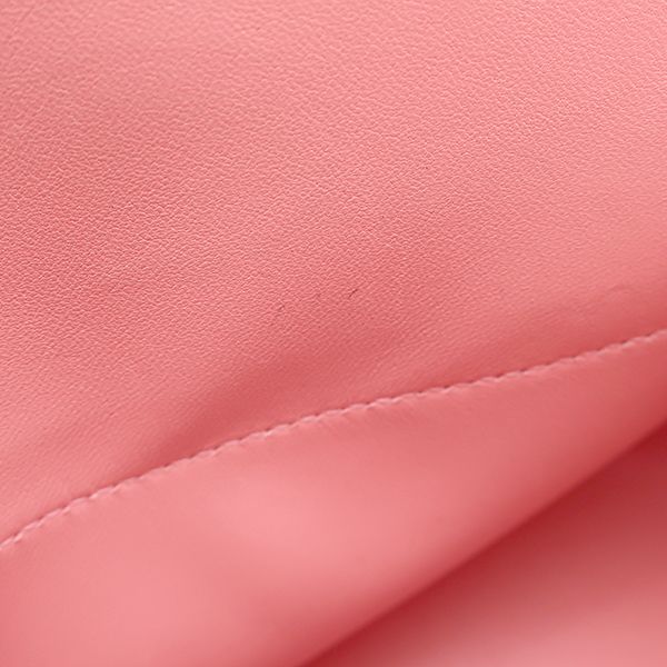 Hermes 2-Way Bag Bolide 27 Vaux Epson Rose Confetti Silver Hardware Shoulder Z