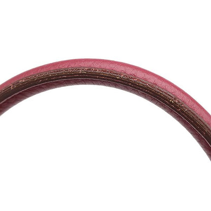 Hermes 2way Bag Bolide 31 Taurillon Clemence Ruby Silver Hardware Red Shoulder