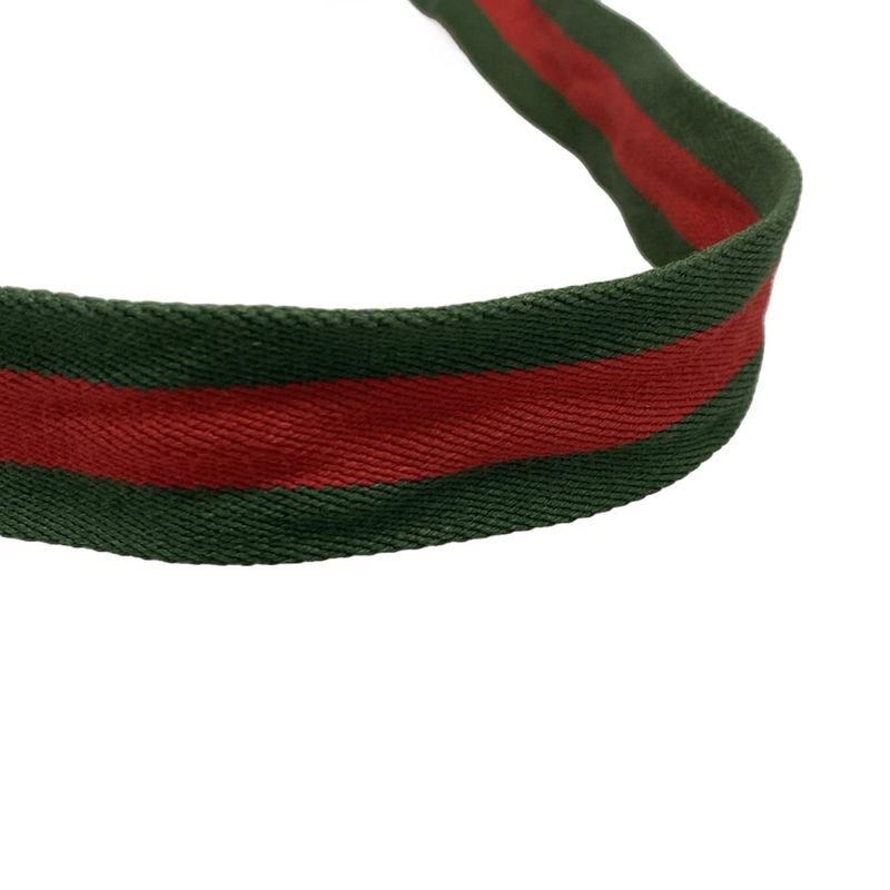 Gucci Shoulder Bag GG Patternsherry (web) 181092 Black Green And Red Leather