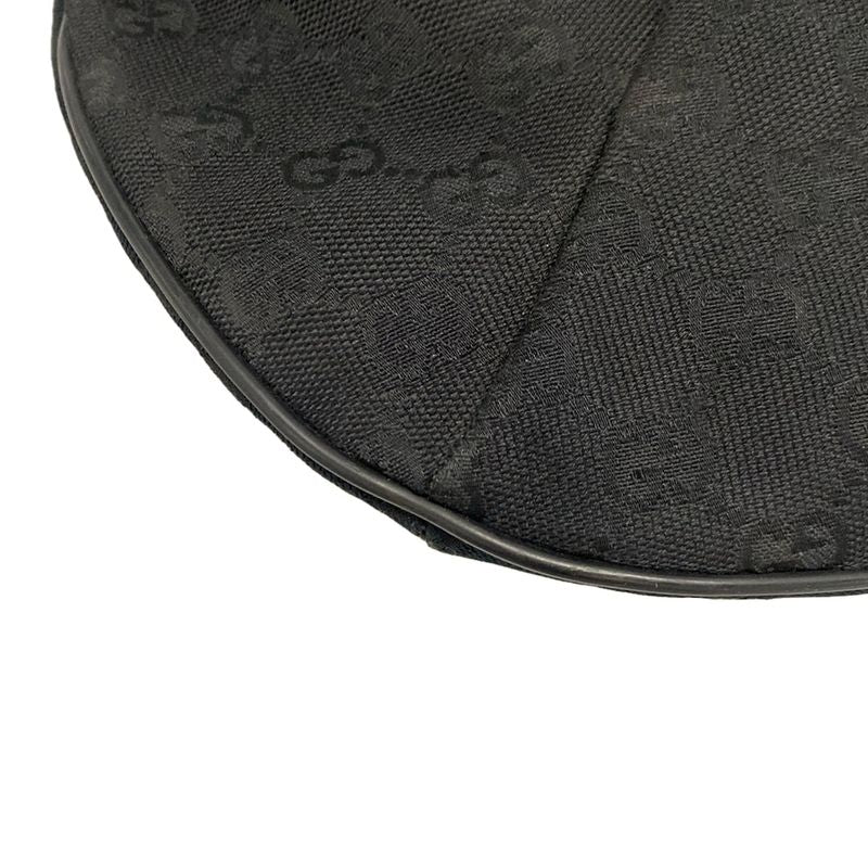 Gucci Shoulder Bag GG Patternsherry (web) 181092 Black Green And Red Leather