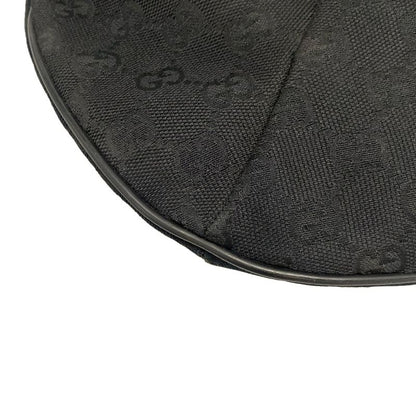 Gucci Shoulder Bag GG Patternsherry (web) 181092 Black Green And Red Leather