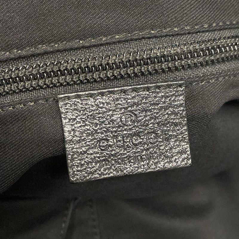 Gucci Shoulder Bag GG Patternsherry (web) 181092 Black Green And Red Leather