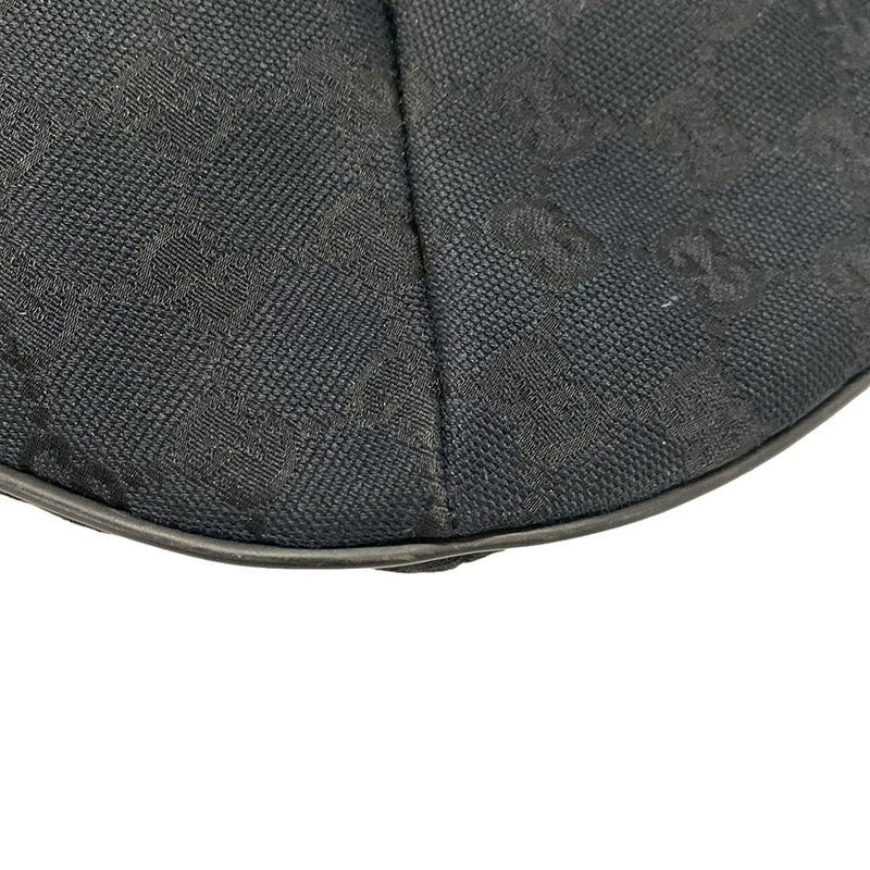 Gucci Shoulder Bag GG Patternsherry (web) 181092 Black Green And Red Leather