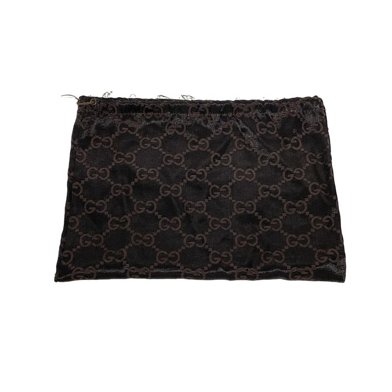 Gucci Shoulder Bag GG Patternsherry (web) 181092 Black Green And Red Leather