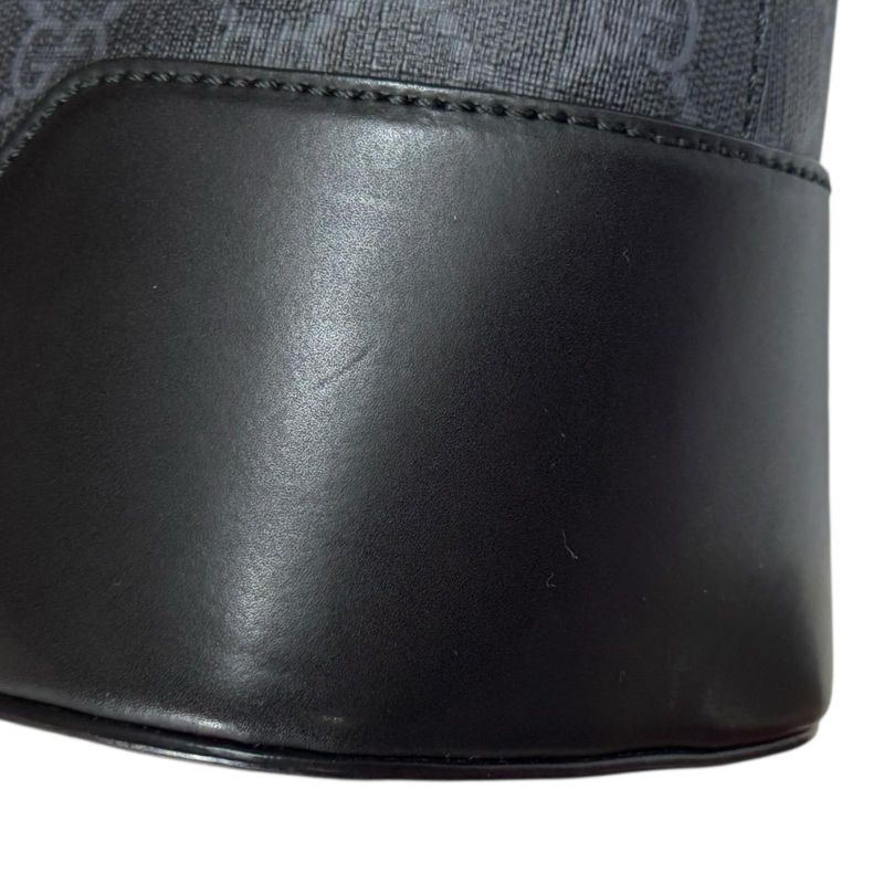 Gucci Sherry Tote Bag GG Supreme Canvas 495560 Black Unisex Gucci  Gucci