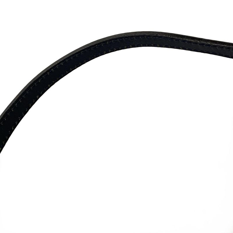 Dior/christian Dior Handbag Saddle Pouch Navy And Indigo Leather