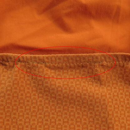 Hermes Margiela Period H Motif Swimwear Swimsuit Dress Orange 36 Made In France