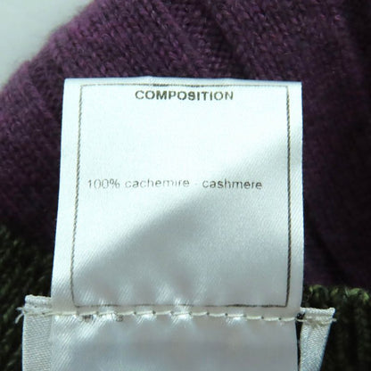 CHANEL Vintage 97A P09121 100% Cashmere Coco Mark Button V-neck Knit Vest