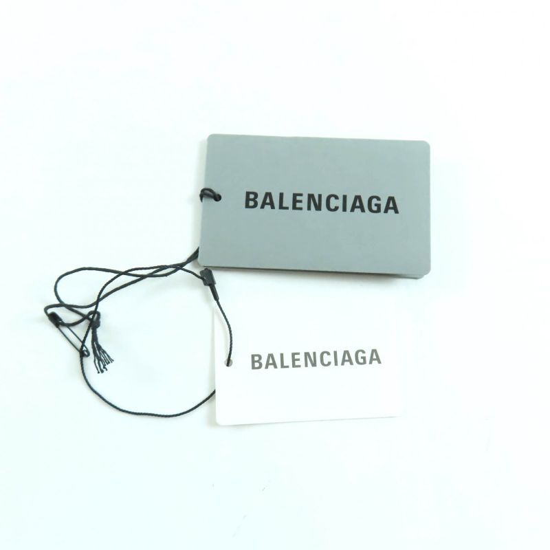 Balenciaga 583121 Large Scarf With Logo Pattern Red White S Made In Italy