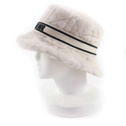 Christian DIOR 25can923x695 D-bobby Logo Canage Shear Ring Mouton Bob Hat Off
