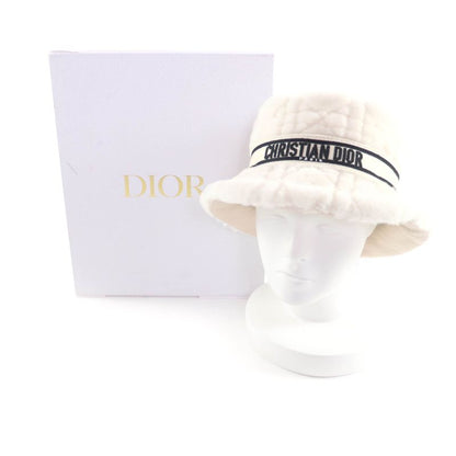 Christian DIOR 25can923x695 D-bobby Logo Canage Shear Ring Mouton Bob Hat Off