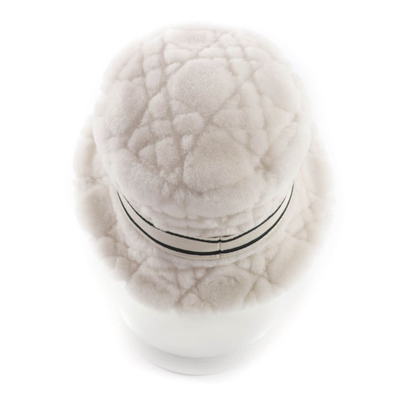 Christian DIOR 25can923x695 D-bobby Logo Canage Shear Ring Mouton Bob Hat Off