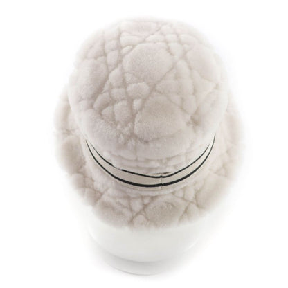 Christian DIOR 25can923x695 D-bobby Logo Canage Shear Ring Mouton Bob Hat Off